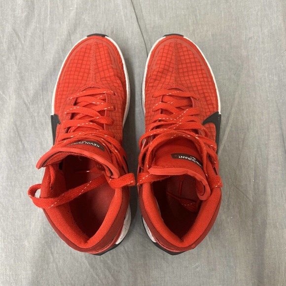 Nike KD 13 University Red White Black CK6017-600 sz 8.5 Men\'s Basketball Durant